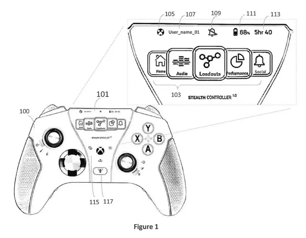 Патент на новий контролер Xbox