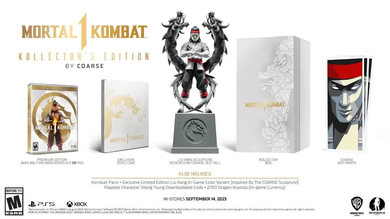 Колекційне видання Mortal Kombat 1 за $250