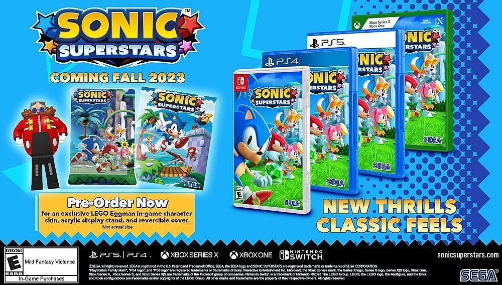 Схоже, що злили дату виходу Sonic Superstars