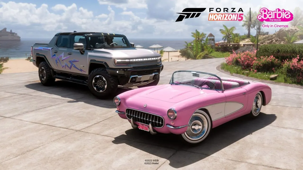 Усі гравці в Forza Horizon 5 можуть забрати Барбі-мобілі