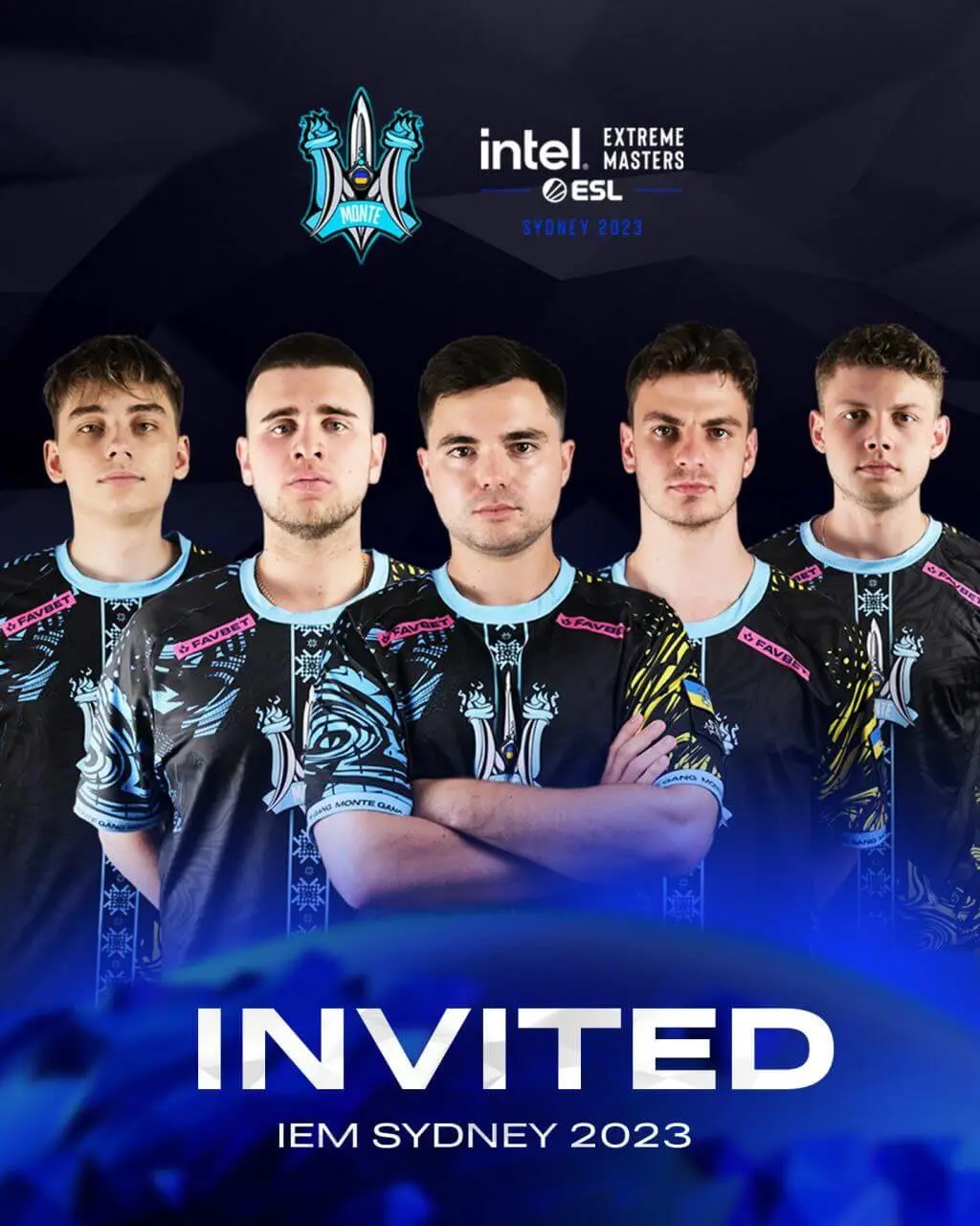 Monte запрошено на IEM Sydney 2023