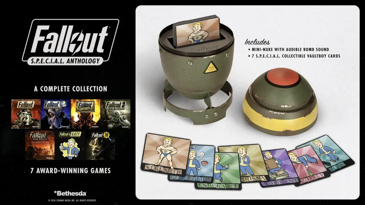Bethesda анонсувала колекційне видання Fallout S.P.E.C.I.A.L. Anthology