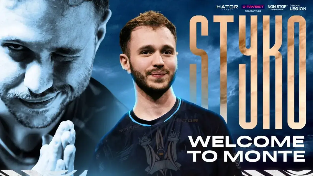 STYKO — новий гравець Monte з CS2