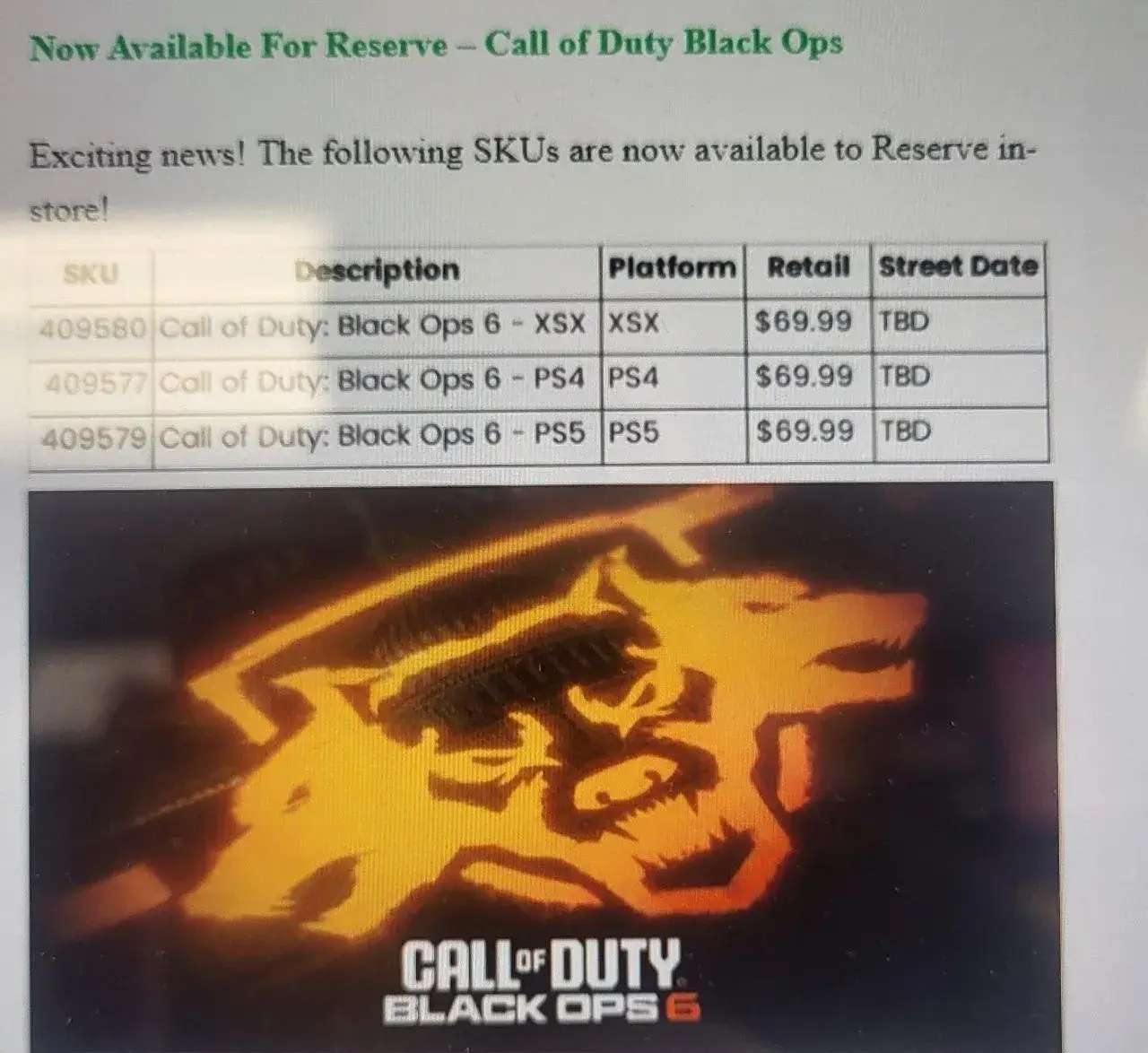 Схоже, що Call of Duty: Black Ops 6 вийде на паст-ґен консолі